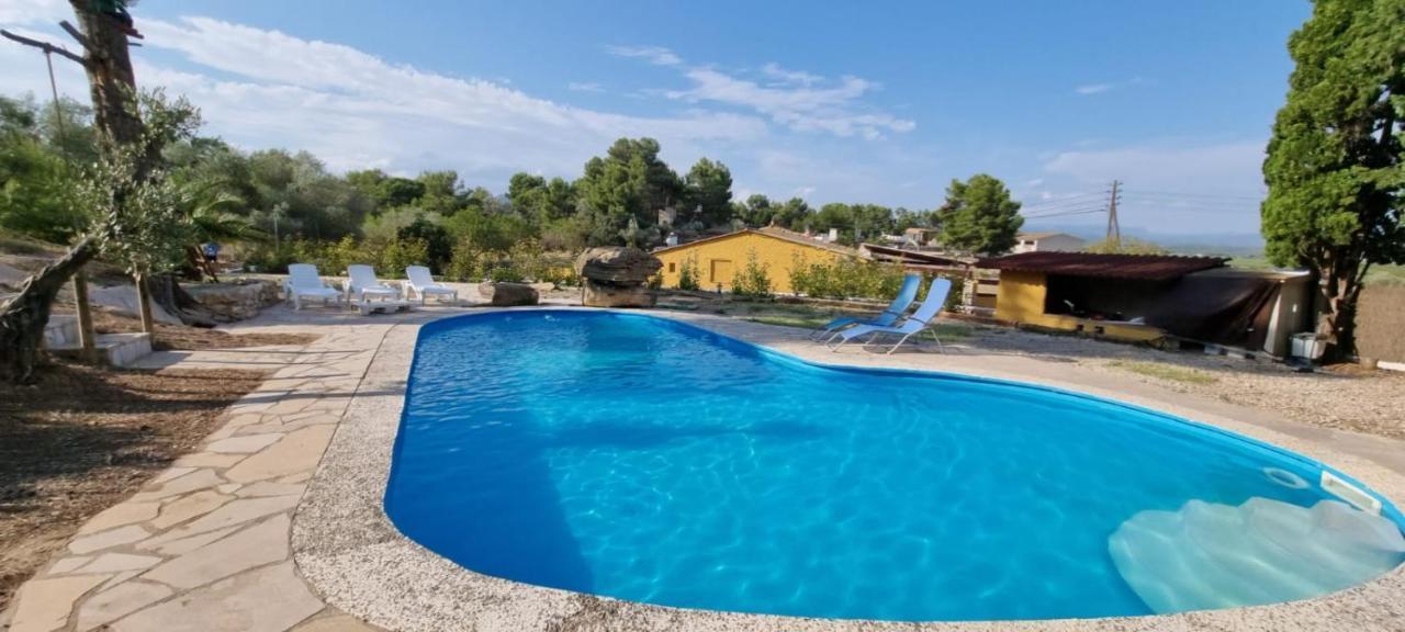 Casa Con Vistas, Piscina Y Animales De Granja, La Caseta Tarragona Exterior photo